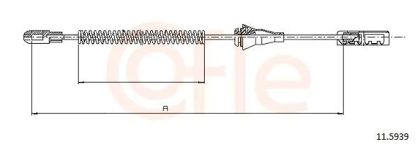 COFLE 115939 Трос