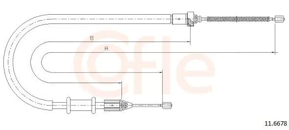 COFLE 116678 Трос