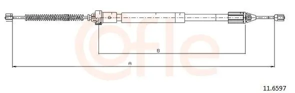COFLE 116597 Трос