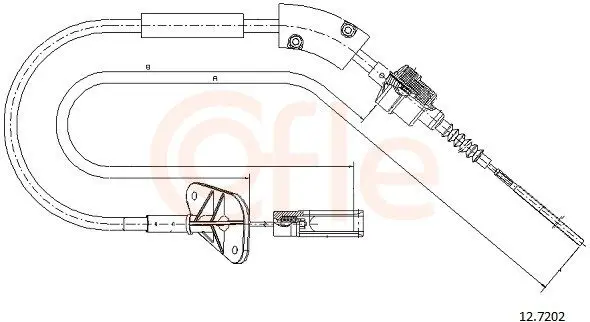 COFLE 127202 Трос