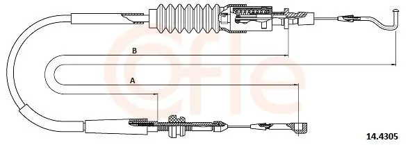 COFLE 144305 Трос