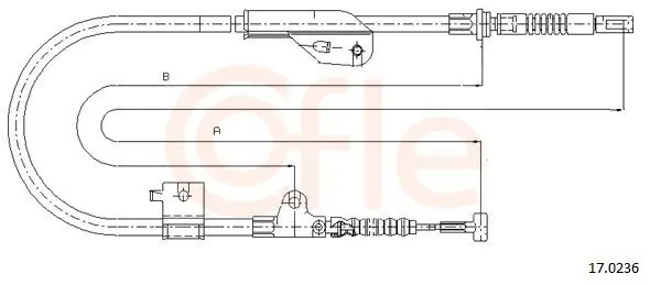 COFLE 170236 Трос