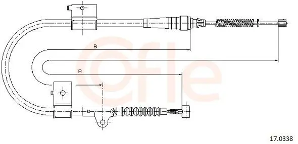COFLE 170338 Трос