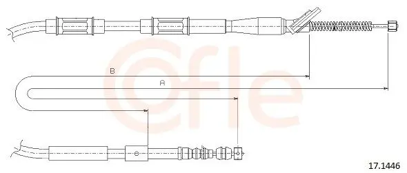 COFLE 171446 Трос