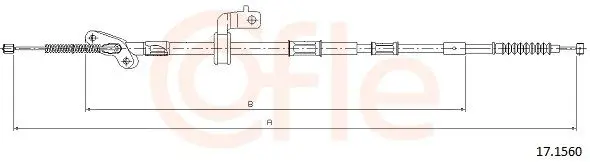 COFLE 171560 Трос