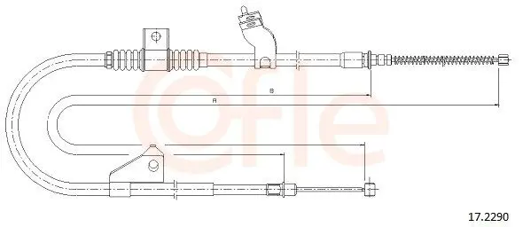 COFLE 172290 Трос