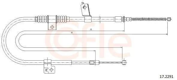 COFLE 172291 Трос
