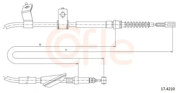 COFLE 174210 Трос