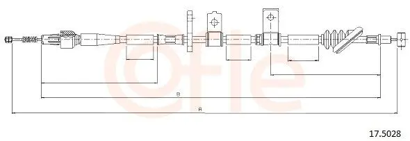 COFLE 175028 Трос