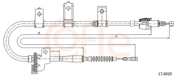 COFLE 176020 Трос