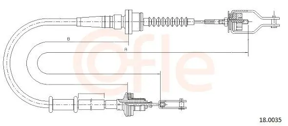 COFLE 180035 Трос