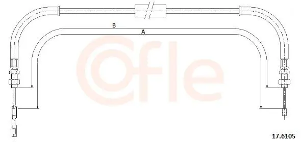 COFLE 176105 Трос