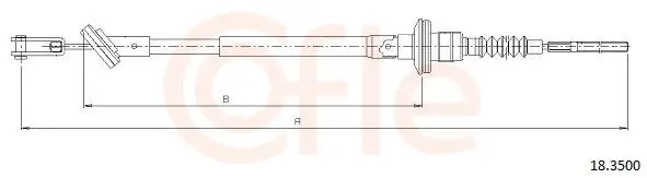 COFLE 183500 Трос
