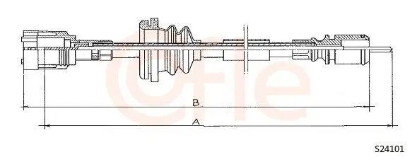 COFLE S24101 Вал