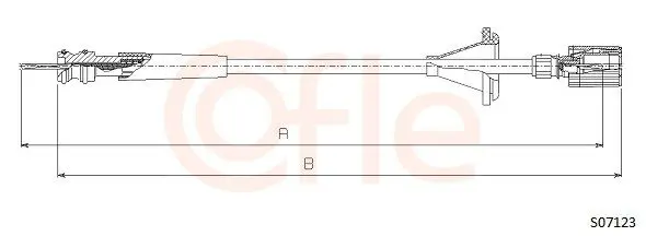 COFLE S07123 Вал