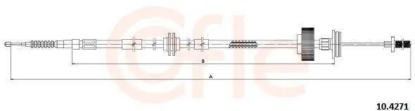 10.4271 Cable Pull, parking brake