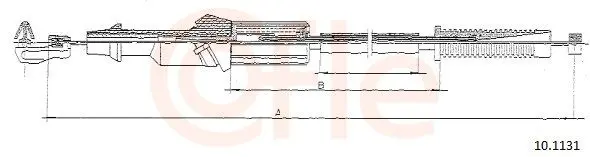 Cofle 101131 Трос