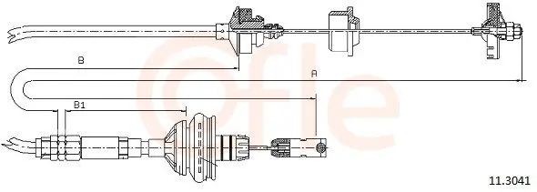 COFLE 113041 Трос