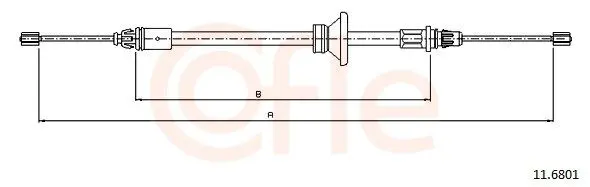 COFLE 116801 Трос