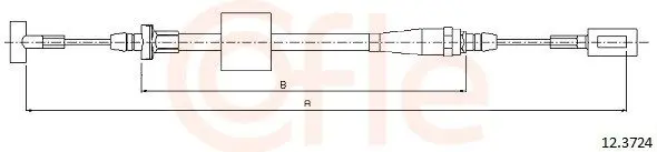COFLE 123724 Трос