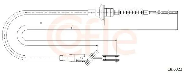 92.18.6022 Трос сцепления SUZUKI ALTO all