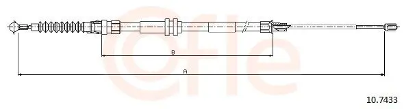COFLE 107433 Трос