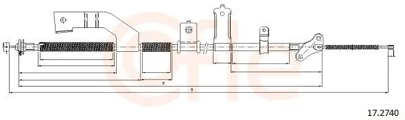 COFLE 172740 Трос