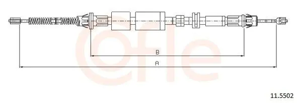 COFLE 115502 Трос