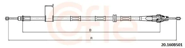 20.160B501 Трос