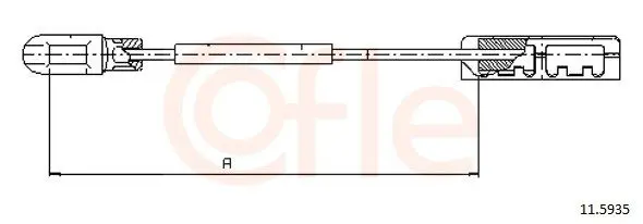 COFLE 115935 Трос