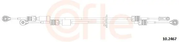 COFLE 92102467 Cable Pull, manual