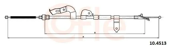 Cofle 104513 Трос