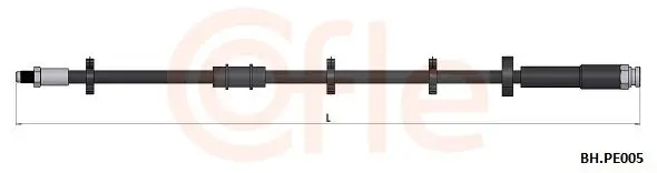COFLE 92BHPE005 Шланг тормозной передн CITROEN