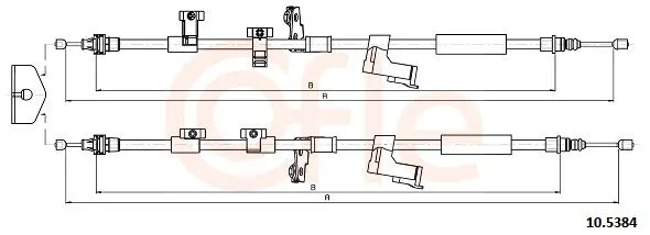 COFLE 105384 Трос