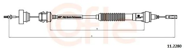 COFLE 112280 Трос