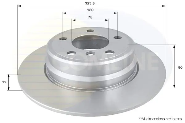 ADC1708 ДИСК ТОРМ BMW X5 3.0/3.0D/4.4