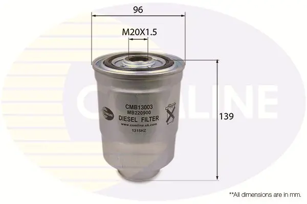 CMB13003 ФИЛЬТР ТОПЛИВНЫЙ
