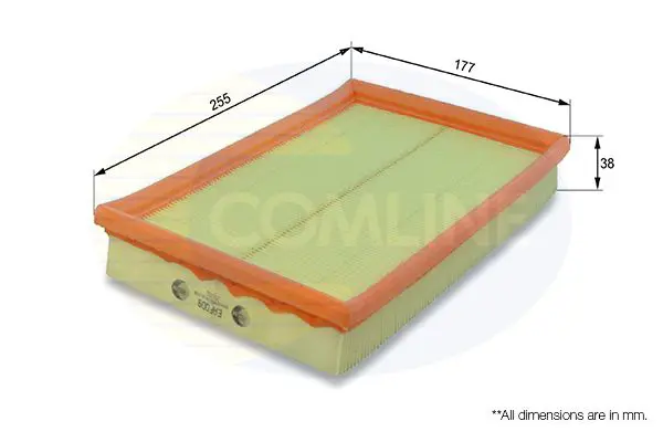 EAF009 ФИЛЬТР ВОЗД MAZ 626/323 2.0/2.2 12V/16V/24V 98