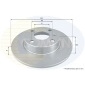 ADC1134 Диск тормозной COMLINE ADC1134