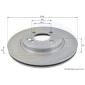 ADC1713V ДИСК ТОРМ MINI ONE/COOPER/S R50/R52/R53 1.4/1.6 ПЕ