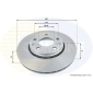 ADC1585V COMLINE ДИСК ТОРМ REN FLUENCE