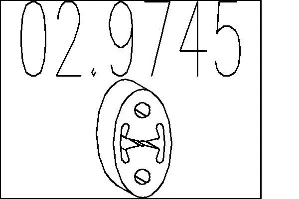 02.9745 Буфер, глушитель