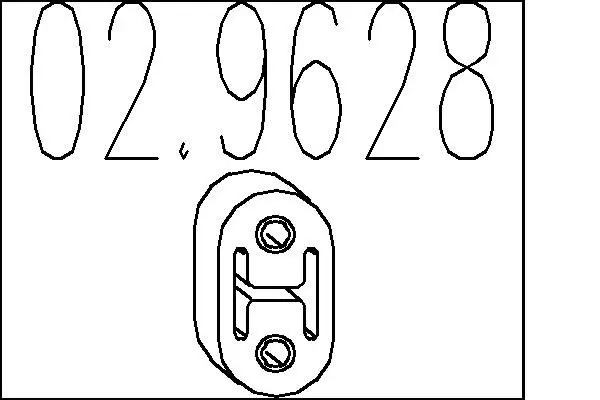 MTS 029628 Буфер, глушитель
