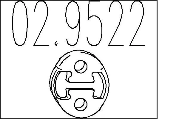 MTS 029522 Буфер, глушитель