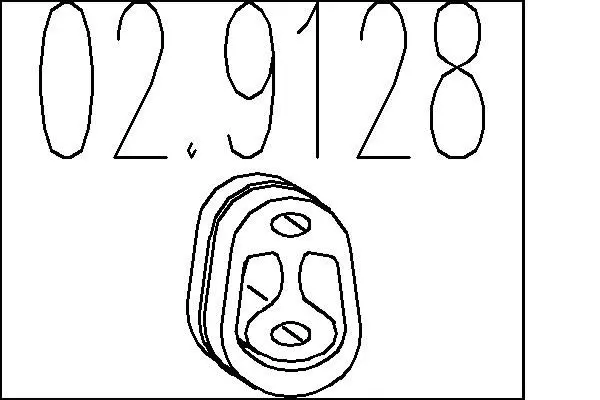 MTS 029128 Буфер, глушитель