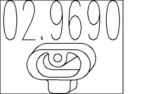 MTS 029690 Буфер, глушитель