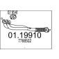 0119910 MTS Труба выхлопного газа