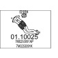 0110025 Труба выхлопного газа