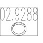 029288 Уплотнительное кольцо, труба