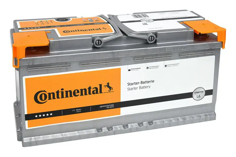 CONTINENTAL 2800012027280 Стартерная аккумуляторная